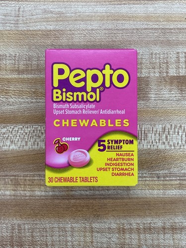 Pepto bismol chewable - pepto, 30
