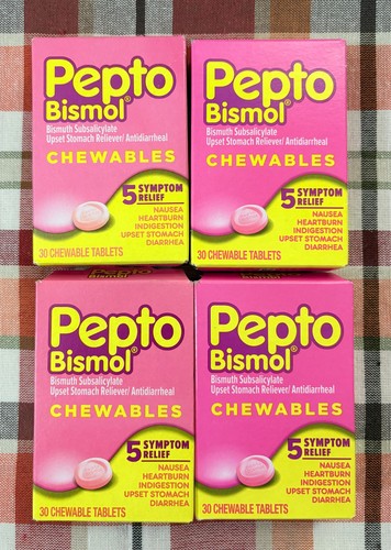 Pepto bismol chewables for - bismol,