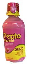 Cherry Pepto-Bismol Upset