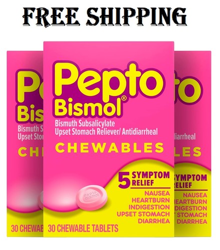 Pepto bismol chewable - pepto, tablets