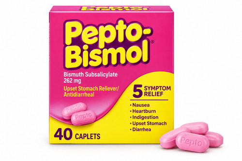 Pepto bismol 40 - pepto-bismol, caplets