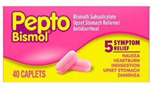Pepto bismol caplets - pepto-bismol,