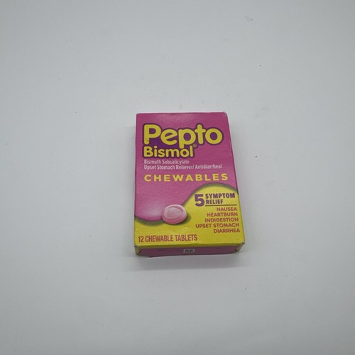 Pepto bismol chewables - pepto, bismol,