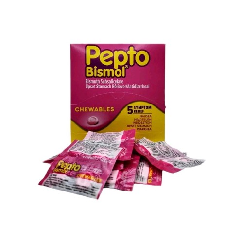 Pepto bismol chewables - bismol,