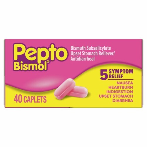 Pepto bismol caplets - bismol,, 40