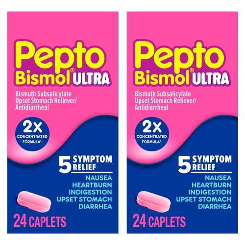 Pepto bismol ultra caplets - bismol,