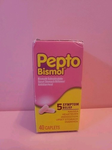 Pepto bismol caplets 40ct - pepto,