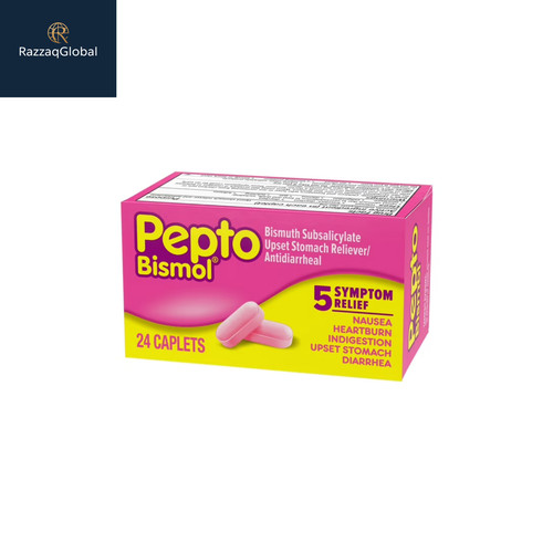 Pepto bismol caplets - pepto,