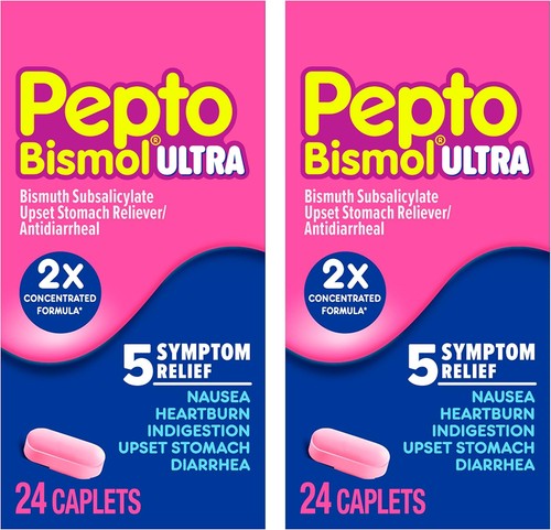 Pepto bismol ultra - ultra, caplets