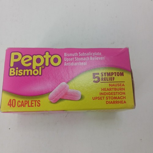 Pepto bismol caplets - pepto,