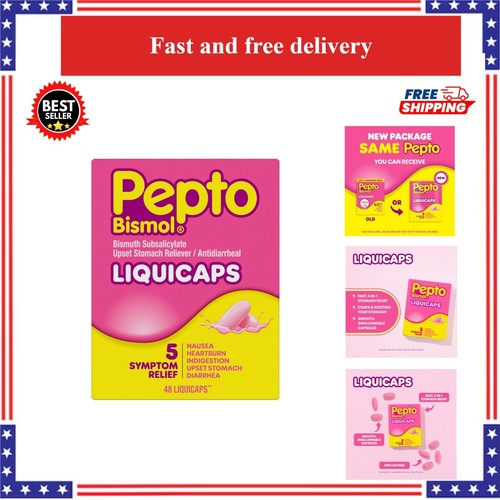 Pepto bismol liquicaps for - pepto,