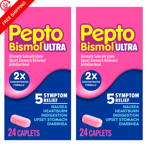 Pepto bismol ultra caplets - pepto,