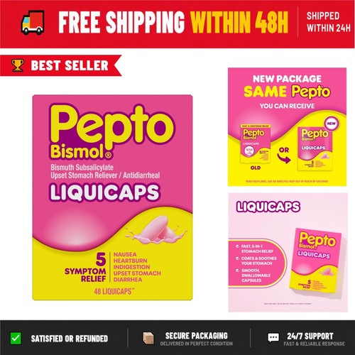 Pepto bismol liquicaps - liquicaps,