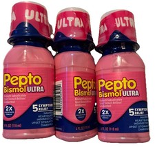 Lot of 3 Pepto Bismol Ultra