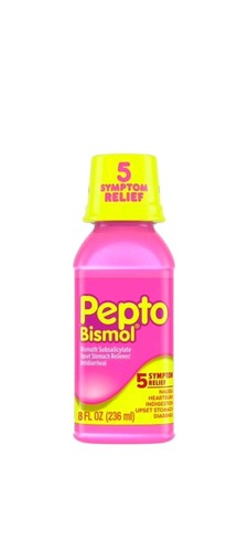 Pepto bismol symptom - bismol,