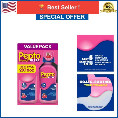 Pepto bismol ultra - pepto, liquid