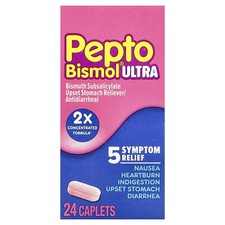 SEALED 24 caplets Pepto Bismol