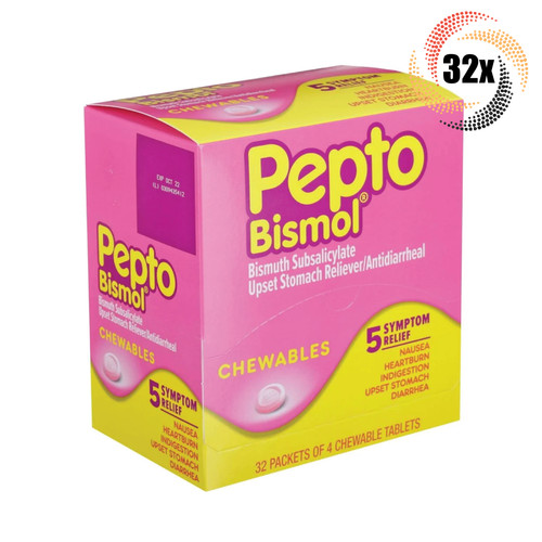 Full box 32x packets pepto - full,