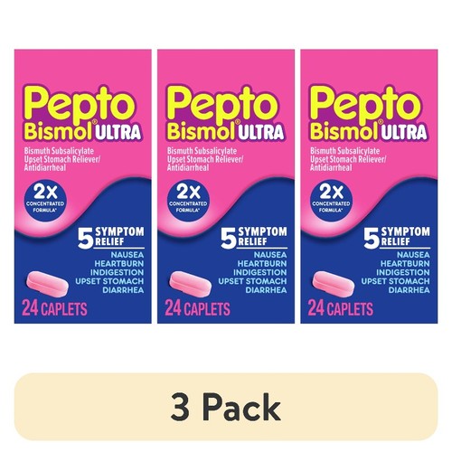 Pepto bismol caplets - bismol,