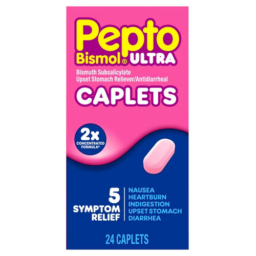 Pepto bismol ultra - pepto, caplets