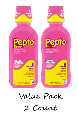Pepto bismol liquid - liquid, fast
