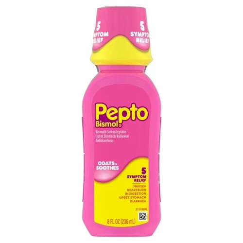 Pepto bismol symptom - bismol, 5