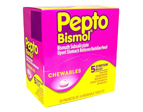 Pepto bismol chewables - pepto,