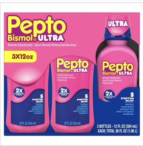Pepto bismol ultra liquid - bismol,