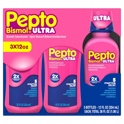 Pepto bismol ultra liquid - pepto-bismol, 3